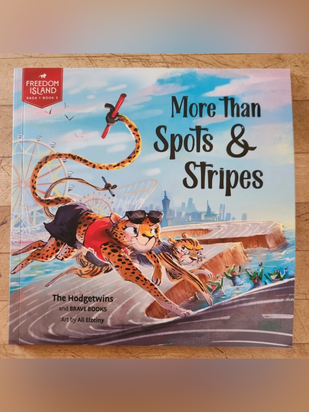 New Brave Books Freedom Island More Than Spots & Stripes Kids Book